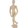 MANNEQUIN BOIS VERNIS 31CM