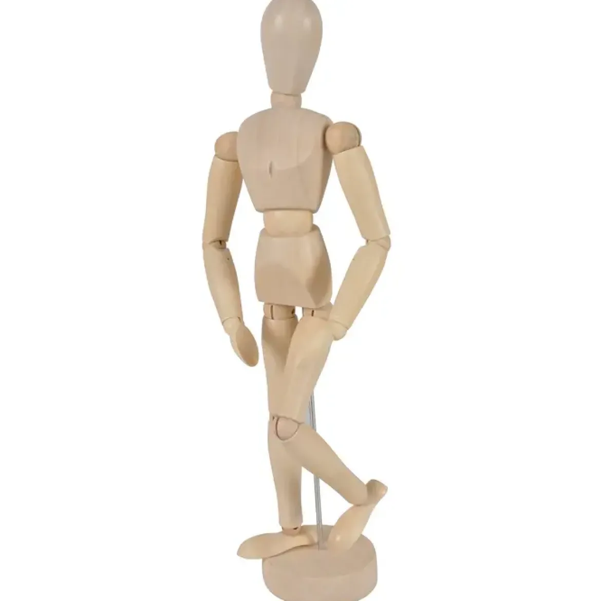 MANNEQUIN BOIS VERNIS 31CM