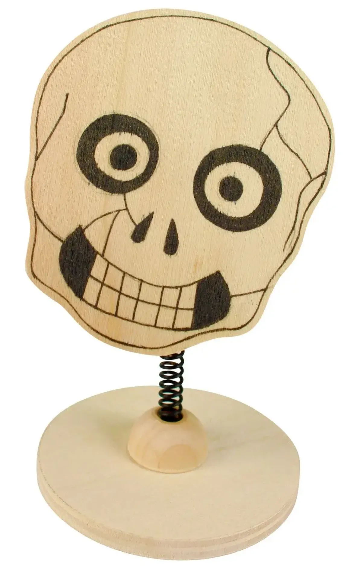 MARQUE PLACE TETE DE MORT 10 X 6 CM