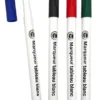 4 MARQUEURS TABLEAU BLANC EFFACABLE POINTE FINE