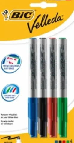 4 MARQUEURS VELLEDA OGIVE
