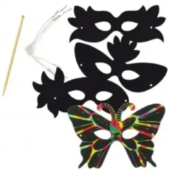 MASQUES A GRATTER 22X15CM X4PCS