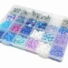 MAXI BOITE PERLES HEISHI ET ACRYLIQUE X170G