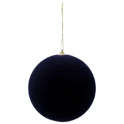 MAXI BOULE DE NOEL BLEU 15CM