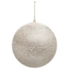 MAXI BOULE DE NOELI CHAMPIGNON NEIGE 15CM