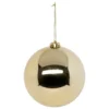 MAXI BOULE DE NOEL OR 15CM