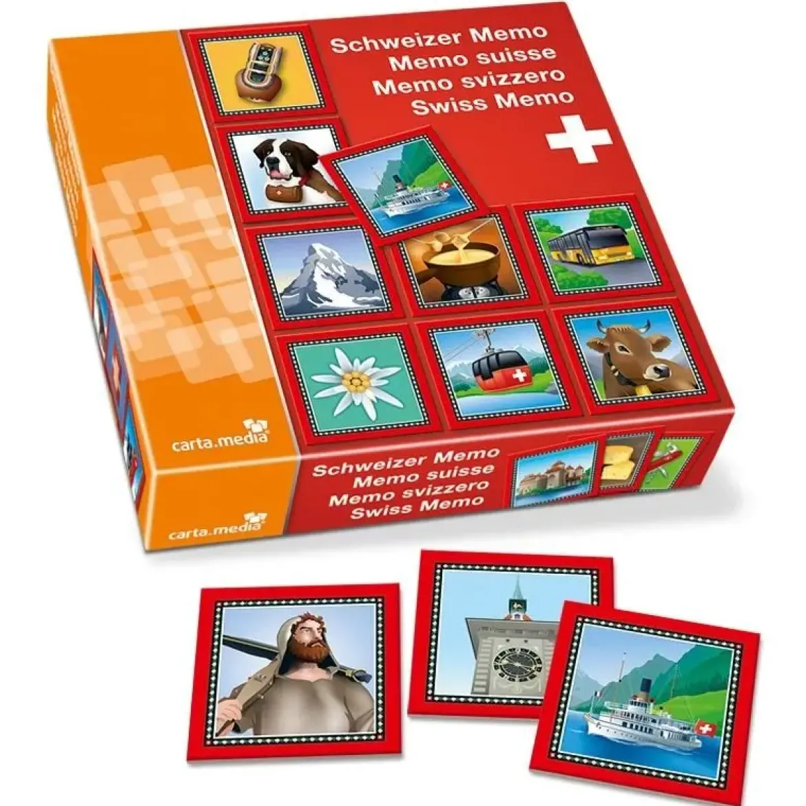 MEMORIE SUISSE 56 CARTES