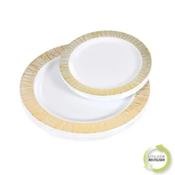 MENAGERE 24 ASSIETTES NOEL REUTILISABLE OR