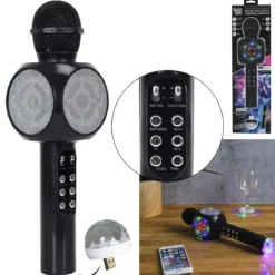 MICRO KARAOKE LED ET LAMPE DISCO USB