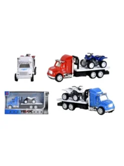 MINI CAMION A PLATEFORME ET QUAD