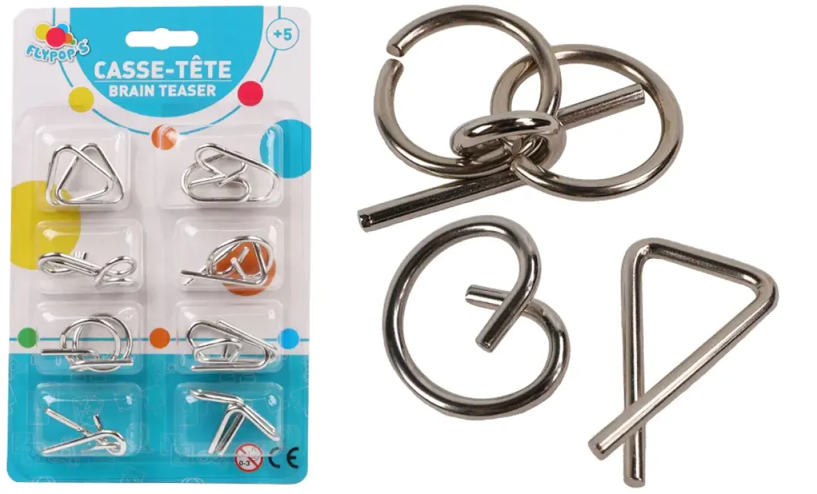 8 MINI CASSE TETE METAL