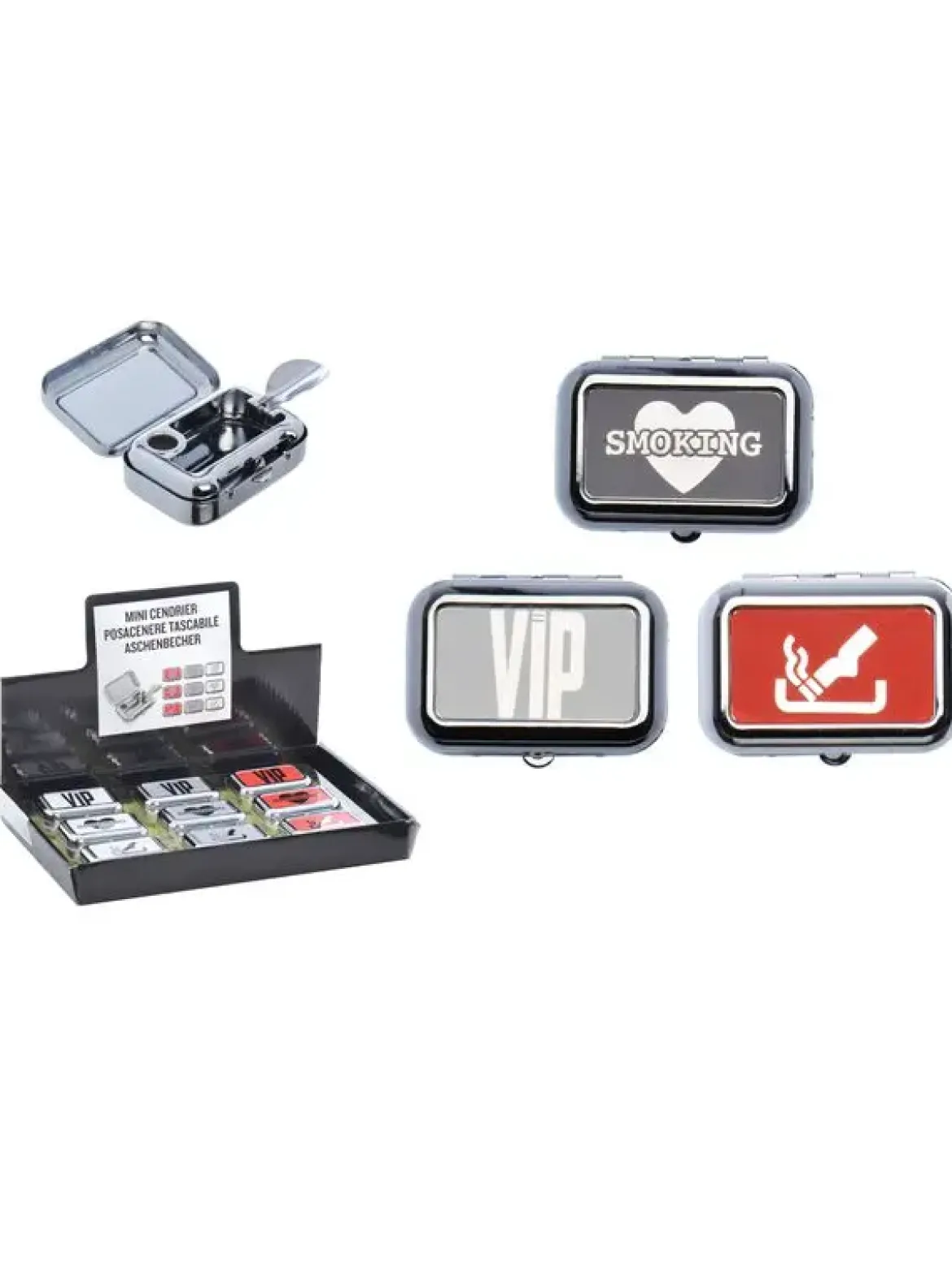 MINI CENDRIER DE POCHE
