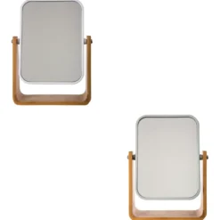 MIROIR BALANCIER A POSER NATUREO BLANC