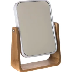 MIROIR BALANCIER A POSER NATUREO BLANC