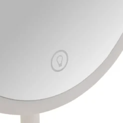 MIROIR PIED LED BLANC