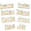 MOTS BOIS POUR SOCLE DECO X8 PIECES