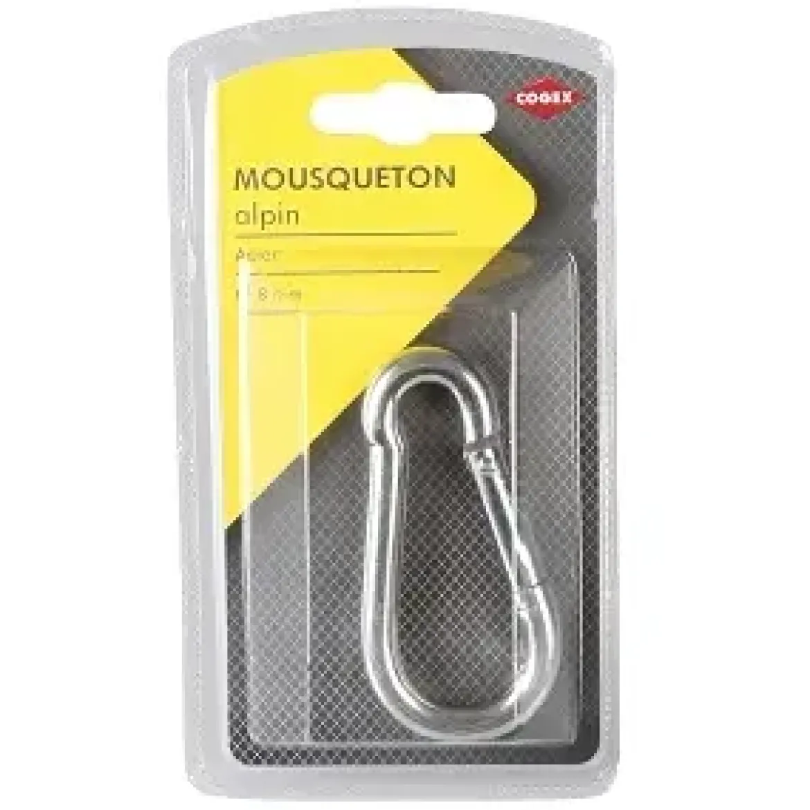 MOUSQUETON ALPIN D8MM