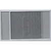 MOUSTIQUAIRE CADRE EXTENSIBLE 70X50CM BLANC TOILE GRISE