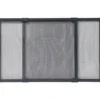 MOUSTIQUAIRE CADRE EXTENSIBLE 50X40CM GRIS TOILE GRISE