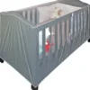 MOUSTIQUAIRE ELASTIQUEE UNIVERSELLE 140X70X70CM BLANC