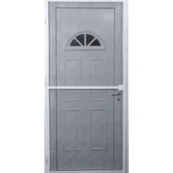 MOUSTIQUAIRE PORTE BATTANTE 100X220 CM NOIR