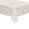 NAPPE ANTI TACHE BLANC OR 140X360CM