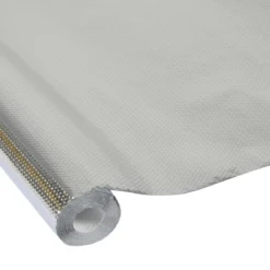 NAPPE CHROMEE UNIE 1.18X5M ARGENT