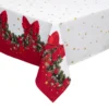 NAPPE COTON FLOSI BLANCHE 140X240CM