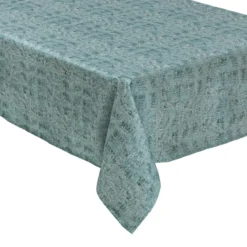 NAPPE NUANCE VERT ARGENT 140X240CM