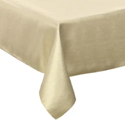 NAPPE PAILLETTE OR 140X240CM