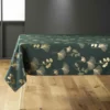 NAPPE RECTANGLE 150X240CM POLYESTER BLOOMY VERT OR