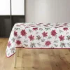 NAPPE RECTANGLE 150X240CM POLYESTER IMPRIME AMARYLLIS