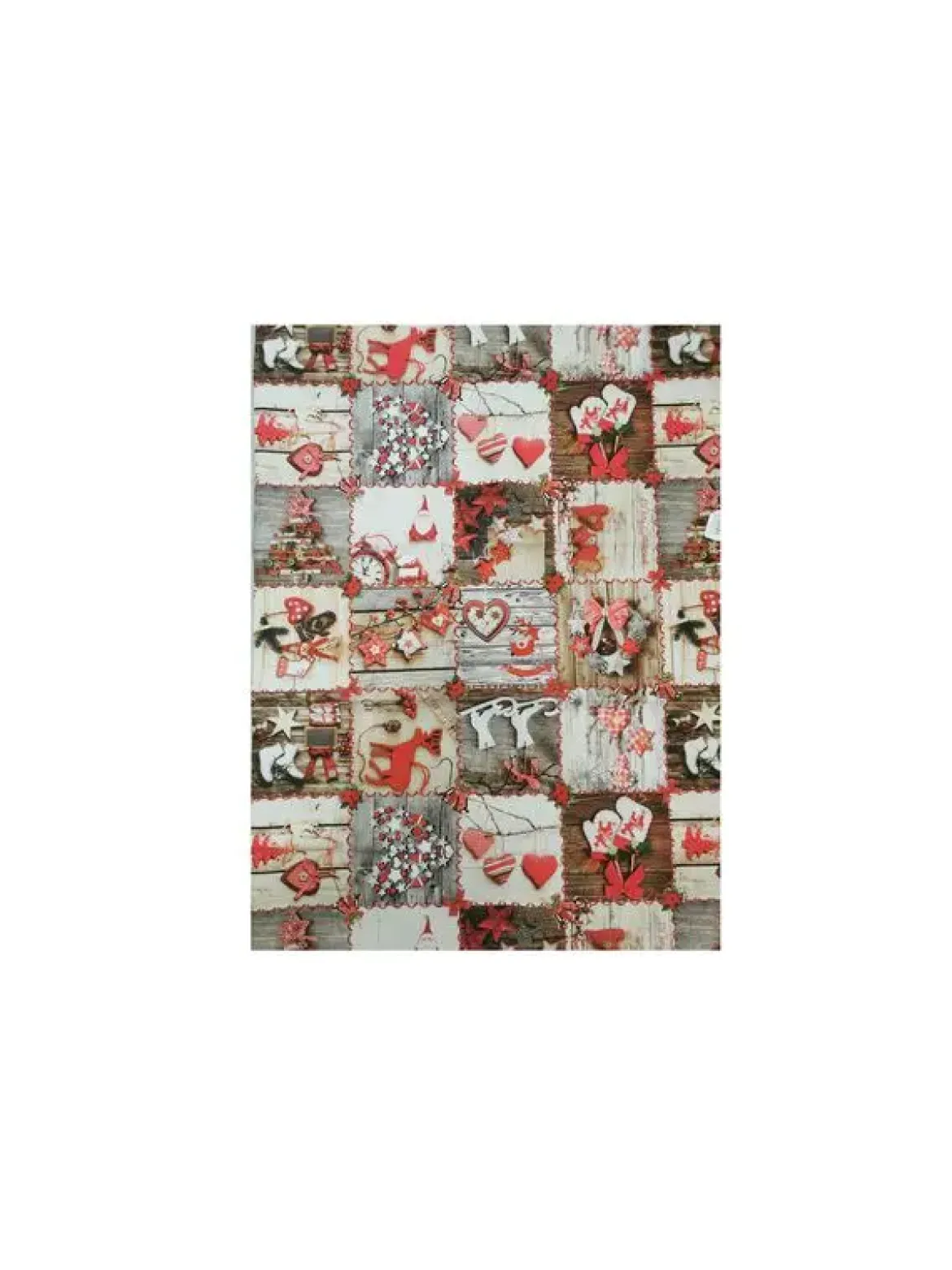 NAPPE RECTANGULAIRE NOEL 240X145CM