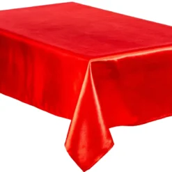 NAPPE SATIN ROUGE 140X240CM