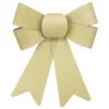 NOEUD PAILLETTE X2 PIECES 14X18CM OR