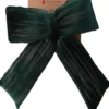NOEUD VELOURS VERT 30X40CM