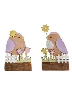 OISEAU SUR RONDIN