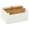 ORGANISEUR 5 COMPARTIMENTS BLANC NATUREO