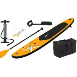 PADDLE GONFLABLE ORANGE 285X71CM