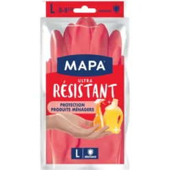 1 PAIRE DE GANTS MAPA ULTRA RESISTANT LATEX TAILLE L