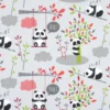 PANDIPANDA CRETONNE 160CM COTON GRIS-1