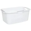 PANIER  A LINGE BLANC 40L