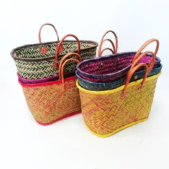 PANIER ARAVOLA BICOLORE MM 50X20X30CM