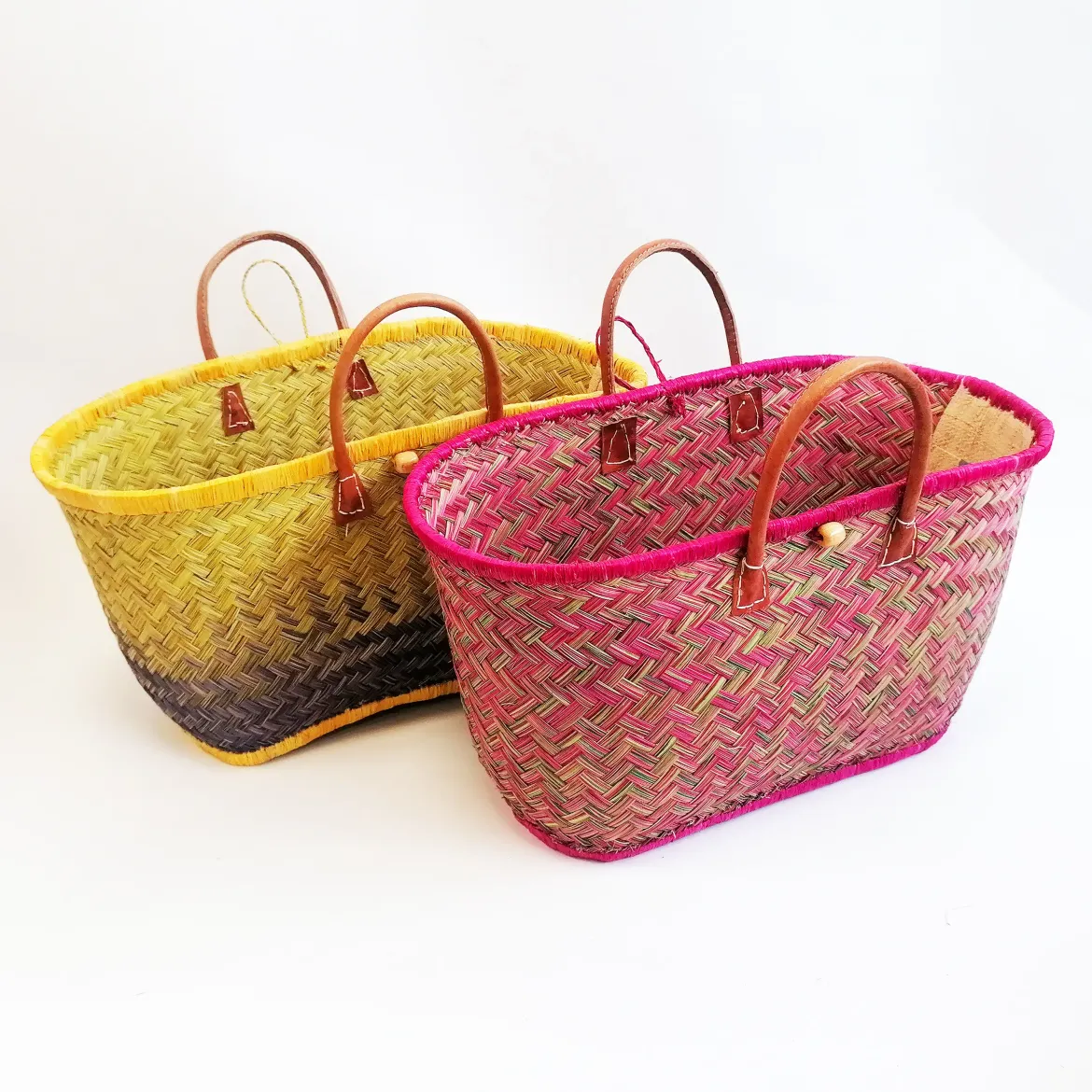 PANIER ARAVOLA BICOLORE MM 50X20X30CM