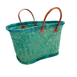 PANIER ARAVOLA MARCHE GM BICOLORE 55X25X30CM
