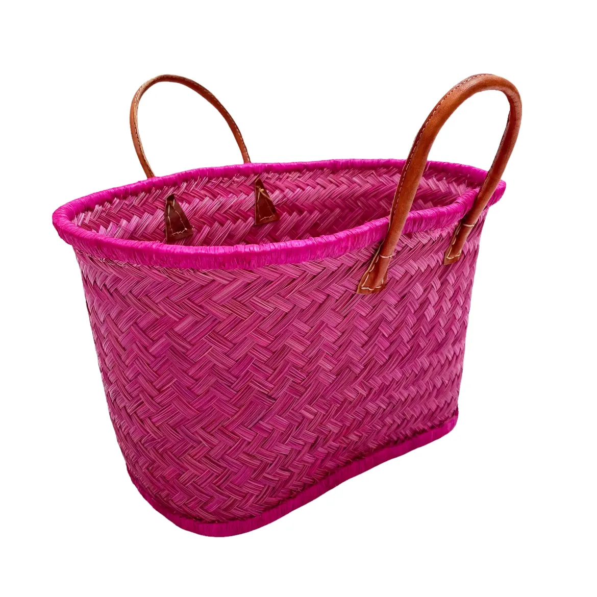 PANIER ARAVOLA MARCHE GM BICOLORE 55X25X30CM