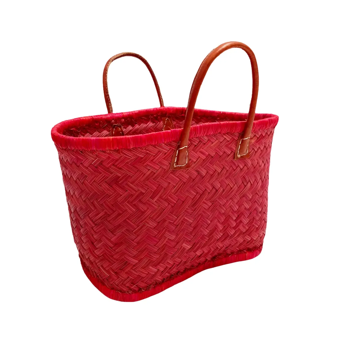 PANIER ARAVOLA MARCHE GM BICOLORE 55X25X30CM