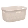 PANIER LEAF BLANC 38L