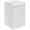 PANIER LINGE 74L COTON BLANC COLORS