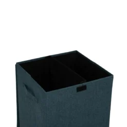 PANIER LINGE 74L PETROLE COLORS